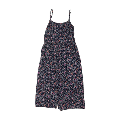 Navy Floral Jumpsuit
