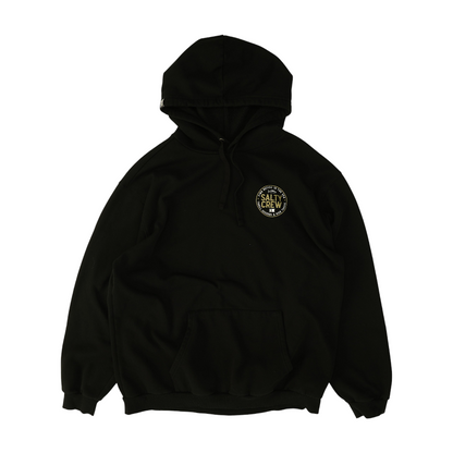 Black Solid Hoodie Pullover