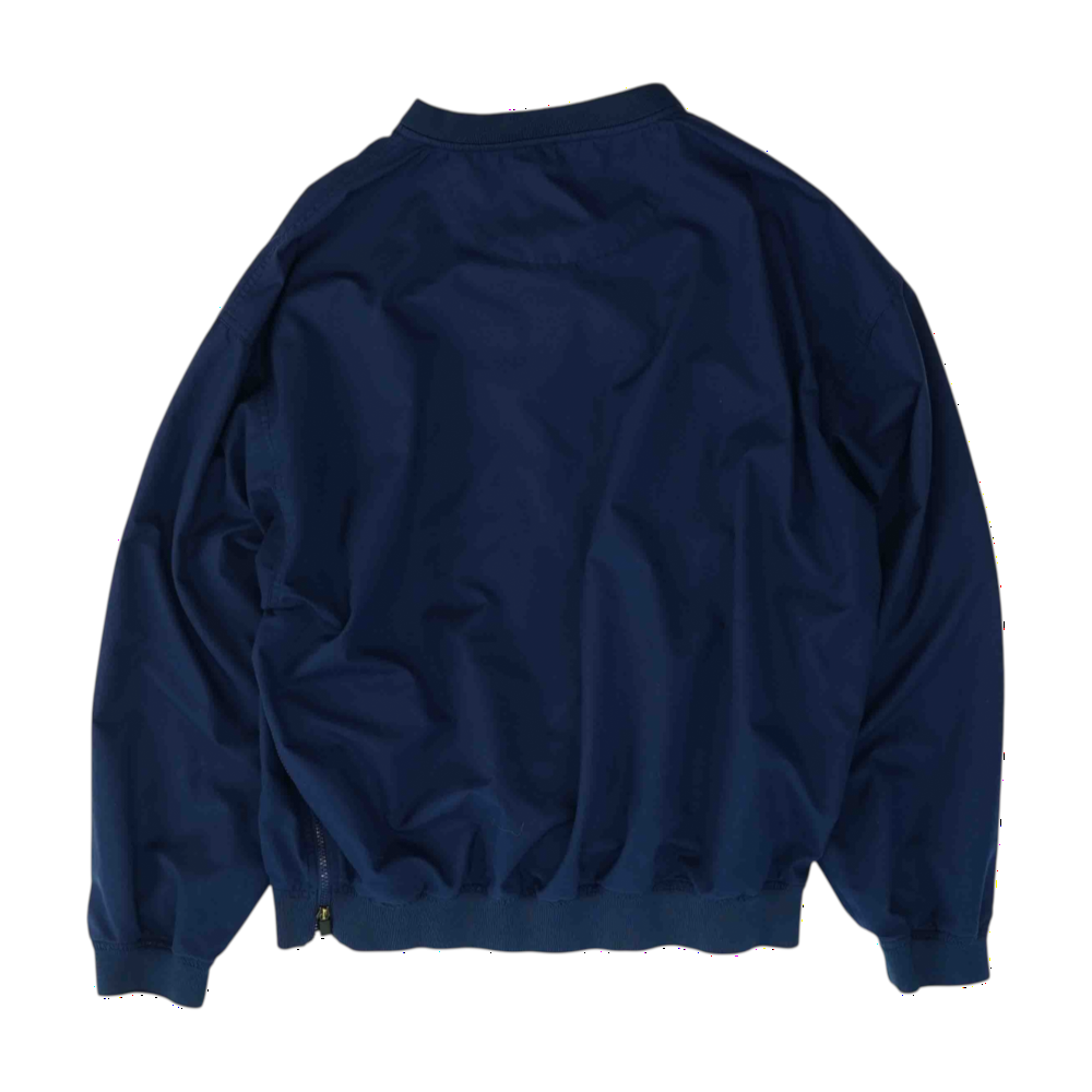 Navy Boise State Broncos Solid Sweatshirt Pullover