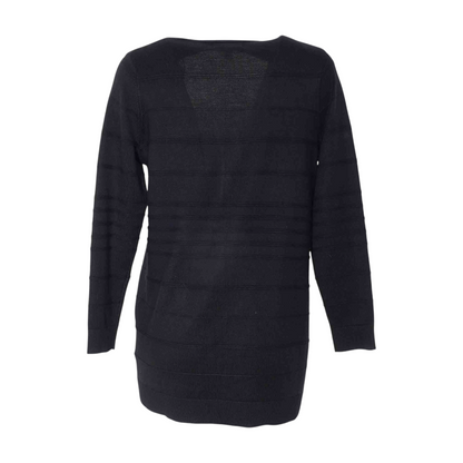 Black Cardigan Sweater