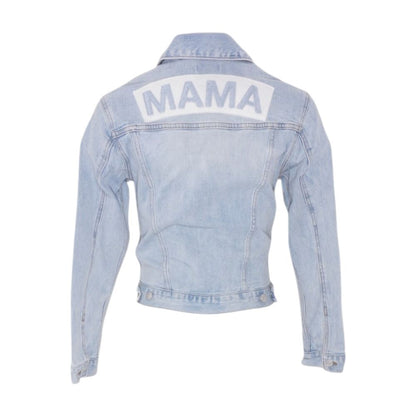 Blue Maternity Denim Jacket