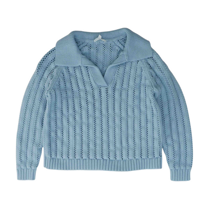Blue Pullover Sweater