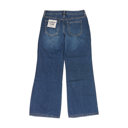 Blue Wide Leg Jeans