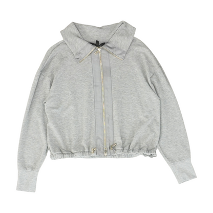 Gray Solid Jacket