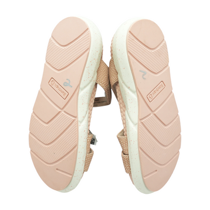 Pink Wedged Sandals