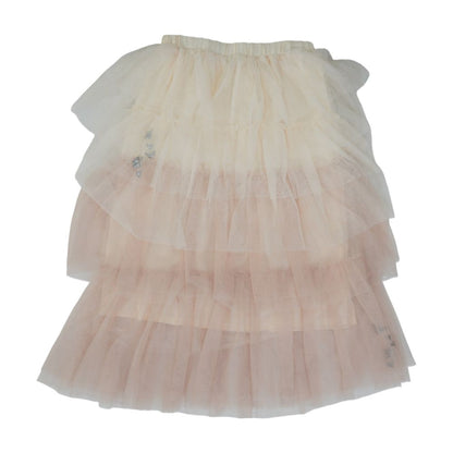 Beige Midi Skirt
