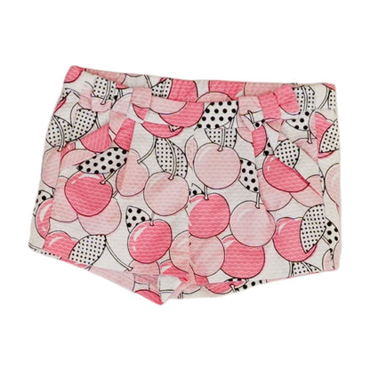 White Fruit Shorts