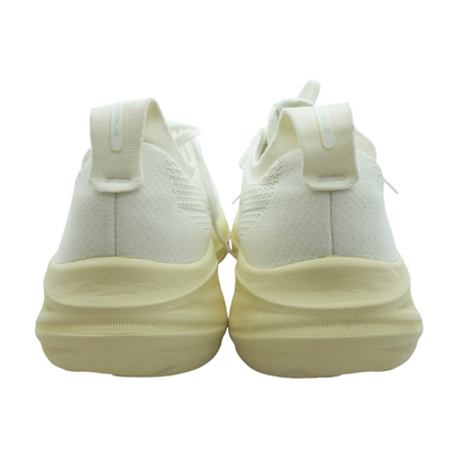 White Low-Top Athletic Shoes