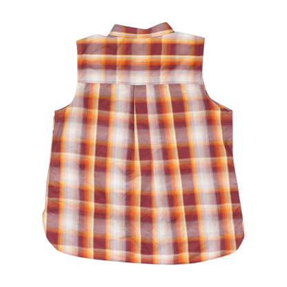 Multi Plaid Button Down