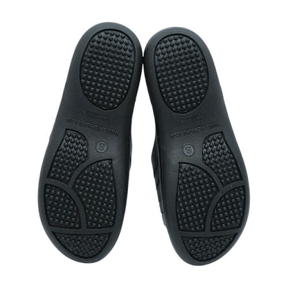 Slide Black Slip On Athletic Shoes
