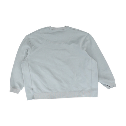 Gray Solid Sweatshirt Pullover
