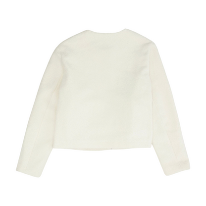 Ivory Solid Jacket