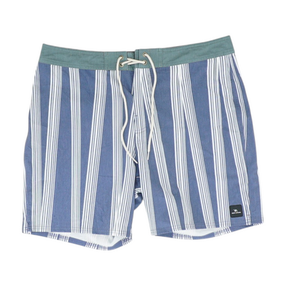 Navy Striped Swim Bottom