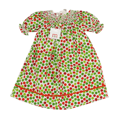 Brown Polka Dot Dress