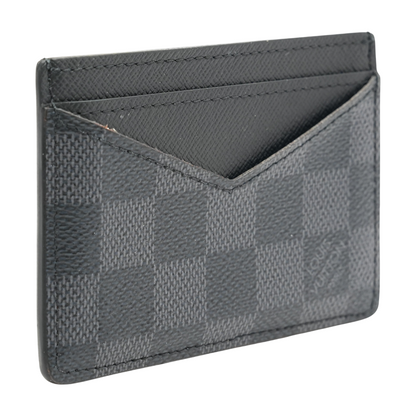 Neo Card Holder in Damier Graphite Canvas