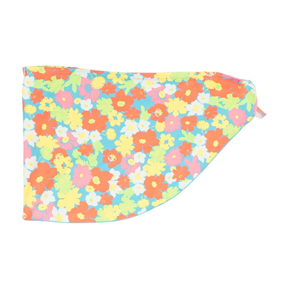 Blue Floral Cover-Up