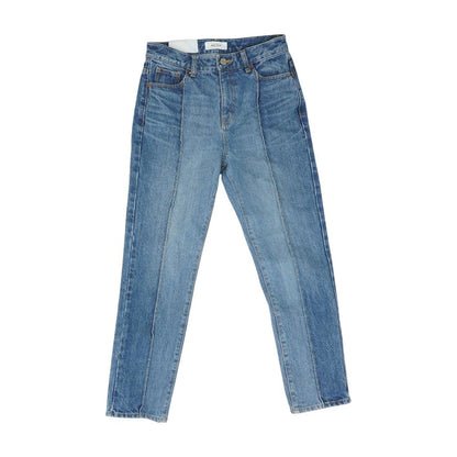 Blue Solid Jeans