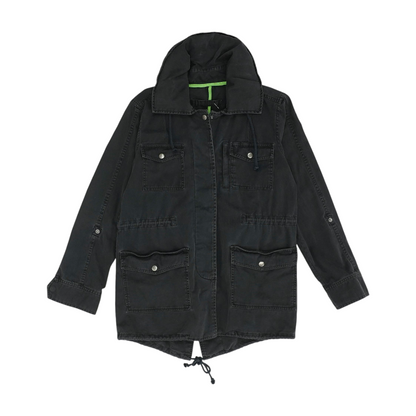Charcoal Solid Coat