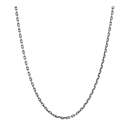 Rene Escobar Sterling Silver Chain Necklace – Image 1