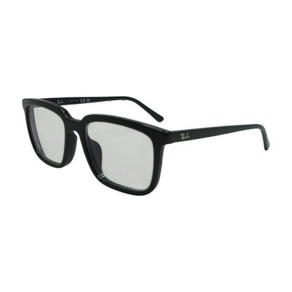 Black Alain Oversized Prescription Eyewear