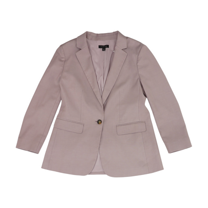 Mauve Solid Blazer