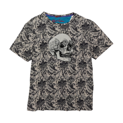 Gray Paisley T-Shirt