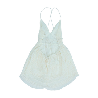 Cream Romper