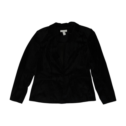 Black Petite Solid Blazer