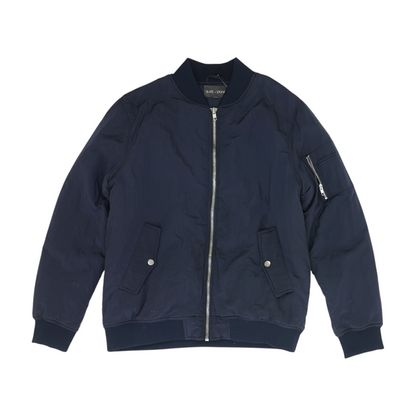 Navy Solid Jacket