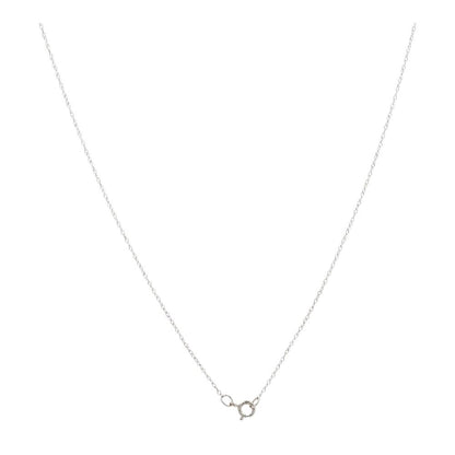 14K White Gold Rhodolite Garnet And Diamond Honeycomb Pendant Necklace