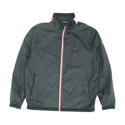 Black Solid Active Jacket