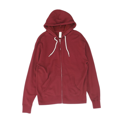 Burgundy Solid Active Jacket