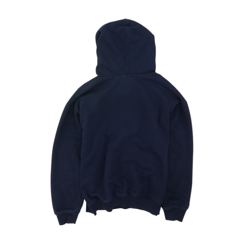 Navy Solid Hoodie Pullover