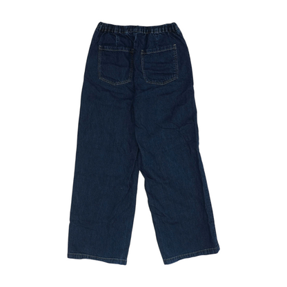 Blue Wide Leg Jeans