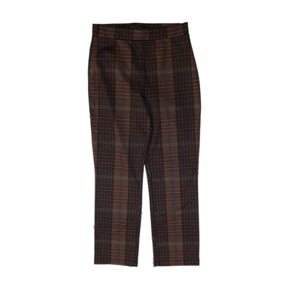 Bronze Plaid Pants