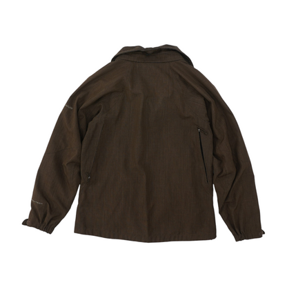 Vintage Brown Solid Jacket
