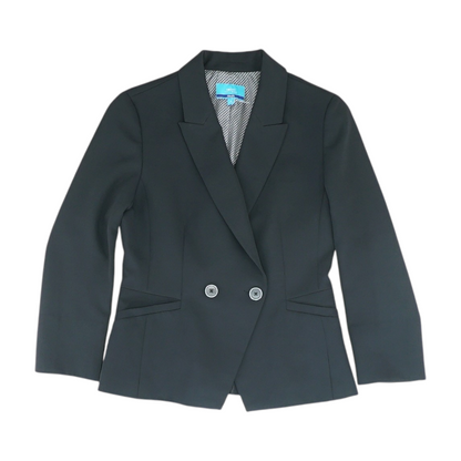 Black Solid Blazer