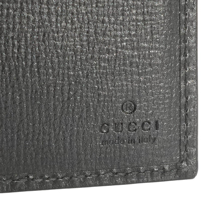 GG Supreme Card Case Wallet in Black