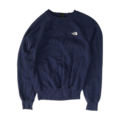 Navy Solid Sweatshirt Pullover