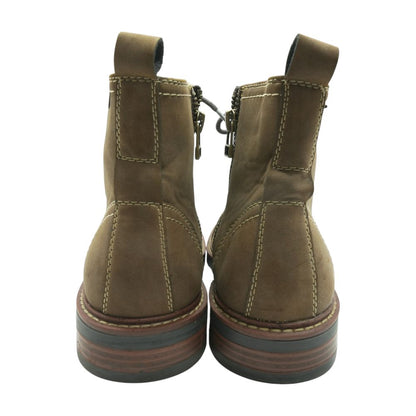 Brown Lace Up Boots