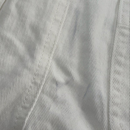 White Denim Shorts