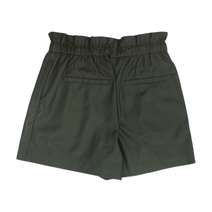 Black Solid Chino Shorts