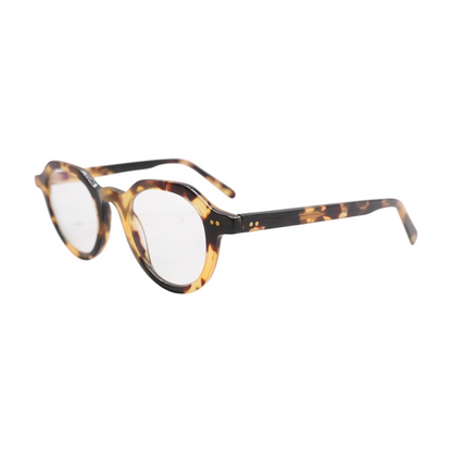 Tortoise Fran Round Prescription Eyewear