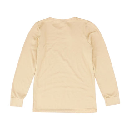 Yellow Solid Crewneck T-Shirt