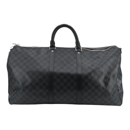 Keepall 55 in Damier Graphite Canvas