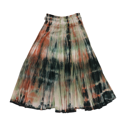 Multi Print Maxi Skirt