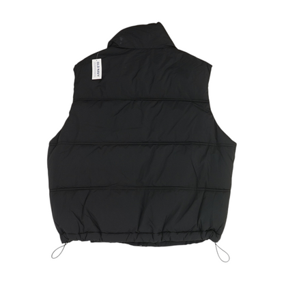 Black Solid Active Vest