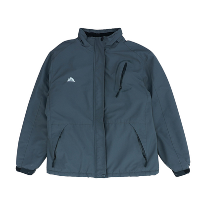 Gray Solid Jacket
