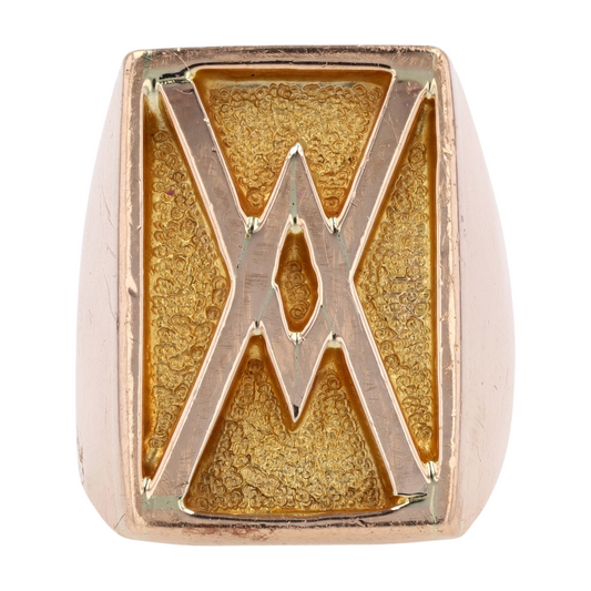 10K Yellow Gold Statement Ring