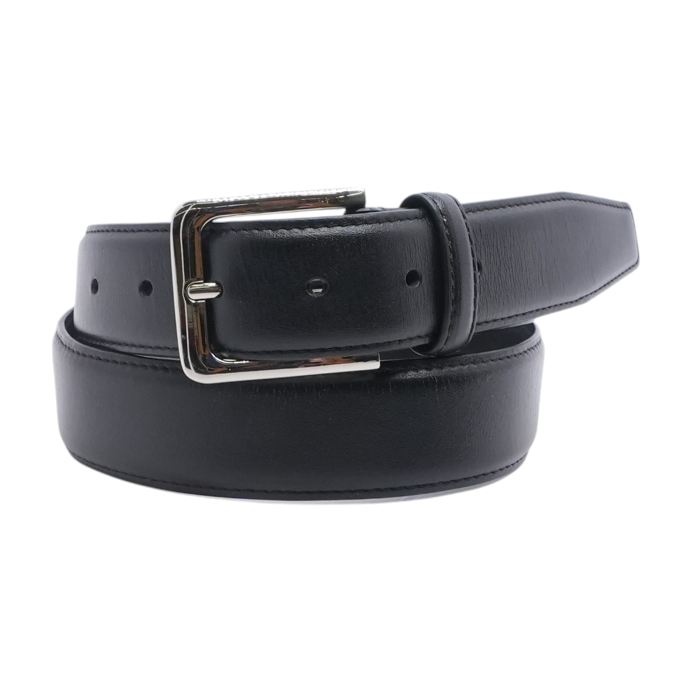 Black Leather Belt
